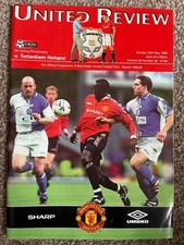 Manchester united tottenham for sale  BURY