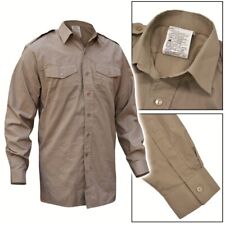 Army shirt khaki for sale  LONDON