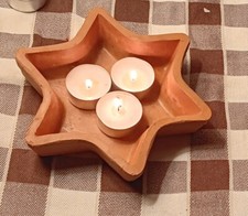 Dekoteller stern tonteller gebraucht kaufen  Mücke