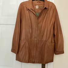 Vintage tan leather for sale  COLCHESTER