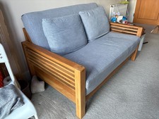 Futon solid oak for sale  NORWICH