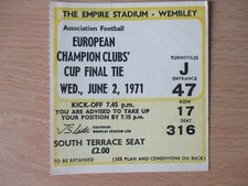 Ajax panathinaikos 1971 for sale  UK