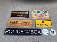 Signs group old for sale  WARE