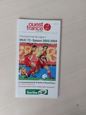 Carnet supporter mans d'occasion  Le Mans