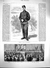 Old antique print for sale  UK