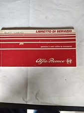 Libretto servizio manutenzione usato  Verdellino