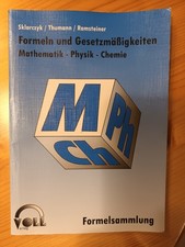 Formelsammlung mathematik phys gebraucht kaufen  Floß