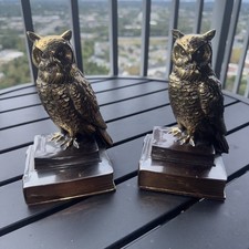 Two brass owl for sale  Reston