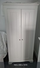 Double wooden wardrobe for sale  MACCLESFIELD