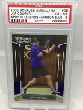 2008 Donruss Americana espelho azul #38 39/100 Jim Courier PSA 6 (Total Pop 2) comprar usado  Enviando para Brazil
