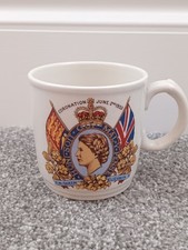 Commemorative coronation cup for sale  HOLSWORTHY