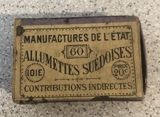 Ancienne boîte allumettes d'occasion  La Bresse