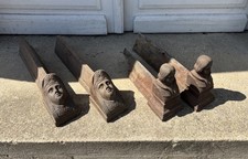 Paires anciens chenets d'occasion  Vitry-le-François