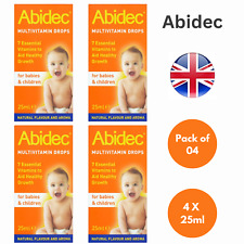 Abidec multivitamin drops for sale  OLDHAM