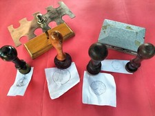Lotto antichi timbri usato  Italia