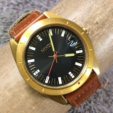 Relógio masculino Nixon The Rover Wanderlust bege pulseira de náilon quartzo analógico 42mm 7 3/4", usado comprar usado  Enviando para Brazil