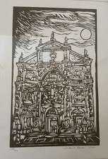 Linoleografie pavan adriano usato  Abano Terme