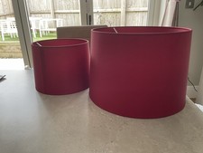 Red lampshades for sale  STOCKTON-ON-TEES
