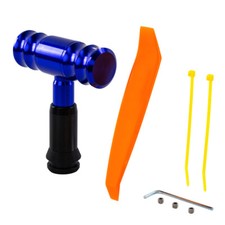 Universal Azul Alumínio Carro Automático Gear Stick Câmbio Shifter com botão comprar usado  Enviando para Brazil