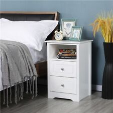 White bedside cabinet for sale  IPSWICH