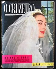 Cruzeiro 1957 Jacques Fath Miss Brazil Cantinflas Jose Mojica Marilyn Monroe Ads, usado comprar usado  Enviando para Brazil