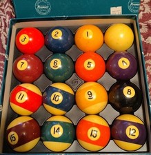 Genuíno Belga Aramith Premier Conjunto de Bolas de Bilhar/Bilhar 16 Resina Fenólica Vintage, usado comprar usado  Enviando para Brazil