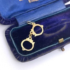 9ct gold handcuffs for sale  MANCHESTER