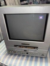 Combo de TV/DVD vintage Sylvania 6509DD 9". Liga. TV CRT para jogos. Sem controle remoto., usado comprar usado  Enviando para Brazil