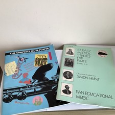 flute books for sale  DEESIDE