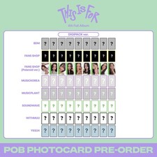 Usado, [Pré-venda] DUAS VEZES 4º álbum este é para cartão fotográfico POB versão Digipack Polaroid. KPOP comprar usado  Enviando para Brazil
