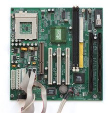 Placa-mãe Socket 370 - ACorp 6VIA85P - Apollo Pro 133 - com cabos - TESTADO comprar usado  Enviando para Brazil