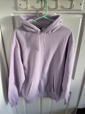 Hoodie sweatshirt lilac for sale  GLASGOW