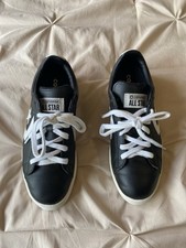 Tênis Converse All Star Pro couro preto e branco feminino tamanho 7.5 comprar usado  Enviando para Brazil