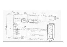 Cucina rovere naturale usato  Villanova di Camposampiero