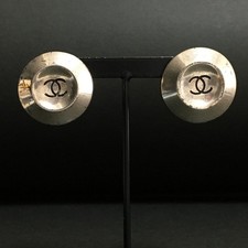 Orecchini chanel logo usato  Spedire a Italy