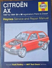 Citroen haynes manual for sale  LLANSANTFFRAID