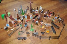 Playmobil indianer indianerdor gebraucht kaufen  Dischingen