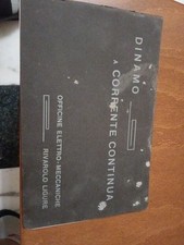 Catalogo dinamo corrente usato  Cosenza