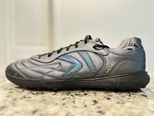 Tênis de futebol interno KELME gramado pele de bezerro suporte arco futsal tamanho 9 comprar usado  Enviando para Brazil