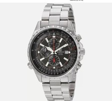Relógio cronógrafo Casio EF527D-1AV masculino Edifice aço inoxidável mostrador preto 100M comprar usado  Enviando para Brazil