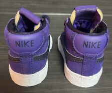 Nike Blazer Roxo Camurça Bebê Criança Sb 2013 Vintage Tamanho 2C Raro OG Lote Hi, usado comprar usado  Enviando para Brazil