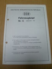 Ddr anhängerbrief 350 gebraucht kaufen  Wernigerode