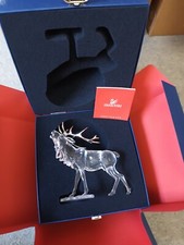 Swarovski crystal stag for sale  OLDHAM