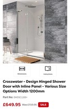 Crosswater design 1200mm for sale Crosswater design 1200mm for sale  LONDON