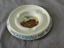 R!R!R! REKLAME ASCHENBECHER  BIER  HACKERBRÄU MÜNCHEN  FÜRSTENBERG  um 1920  !!! comprar usado  Enviando para Brazil