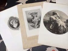 Antique lithograph prints for sale  BATH