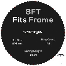 Sportnow trampoline mat for sale  GREENFORD