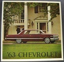 1963 chevrolet brochure for sale  Olympia