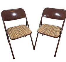 Vtg folding chairs for sale  Ontario