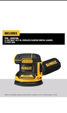 Lixadeira orbital aleatória sem escova DEWALT DCW210B 20V MAX XR 5" e saco de pó comprar usado  Enviando para Brazil